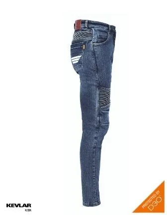 Bikeratti Steam Womens Armored Stretch Denim Pants