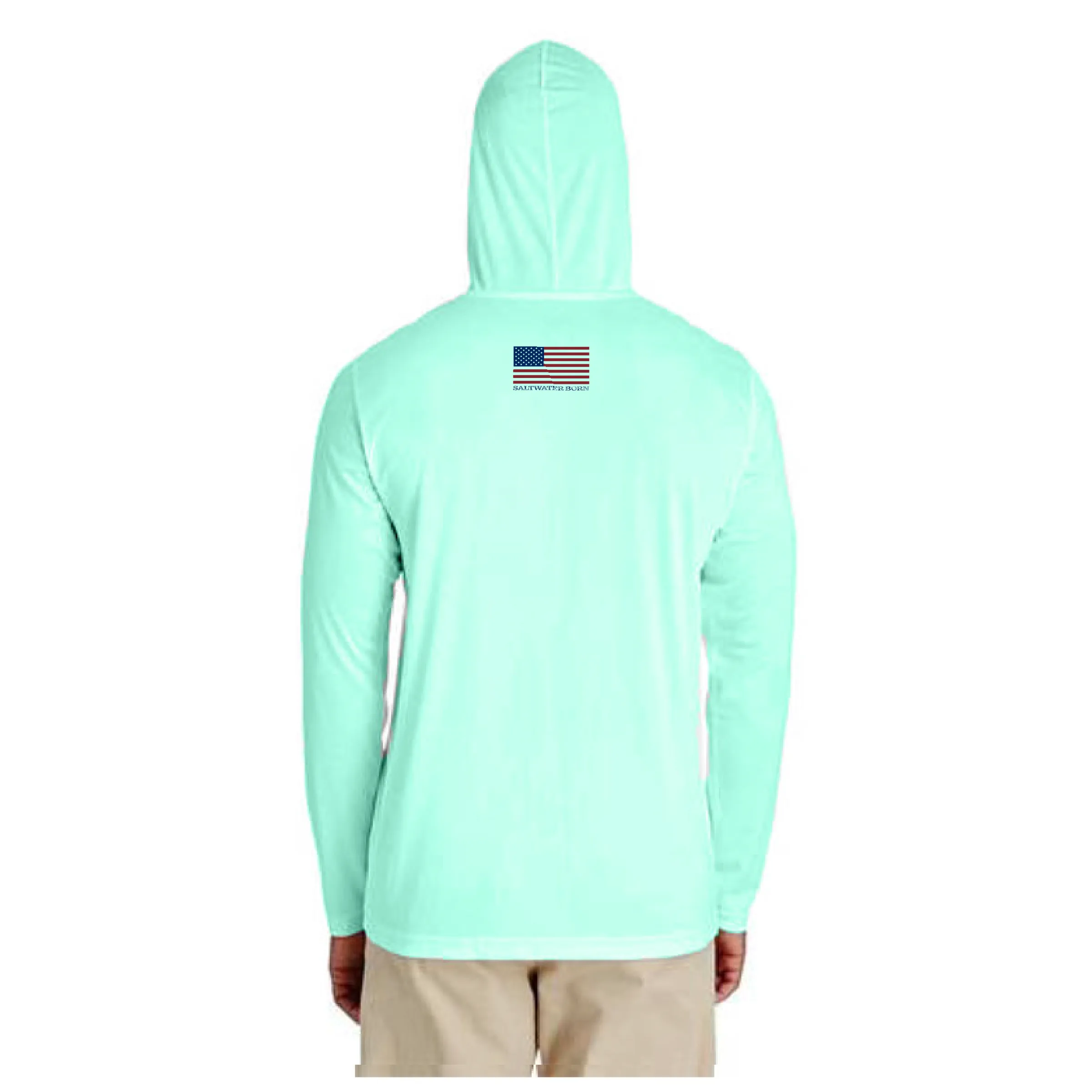 Bonefish Long Sleeve UPF 50  Dry-Fit Hoodie