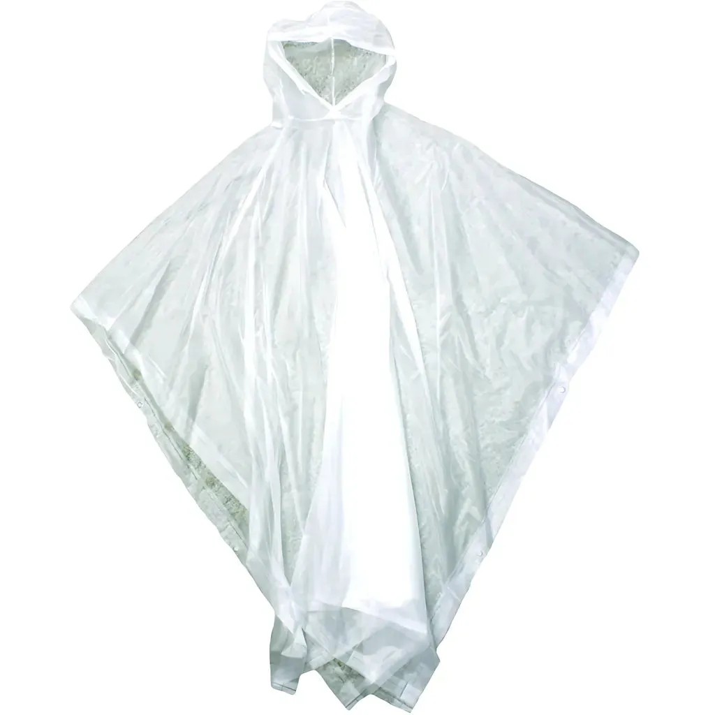 Boss 61 Waterproof Poncho - 0.10 mm - Clear