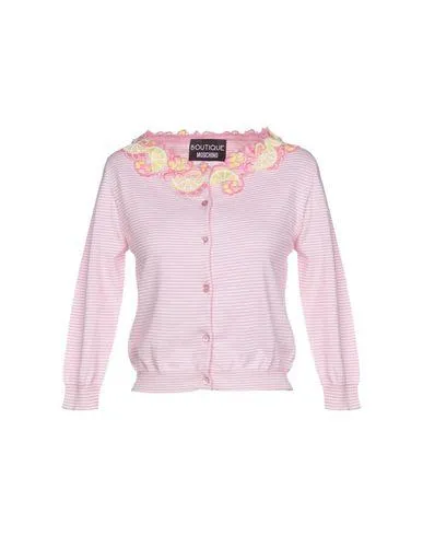 Boutique Moschino Women Cardigan Pink 6 UK