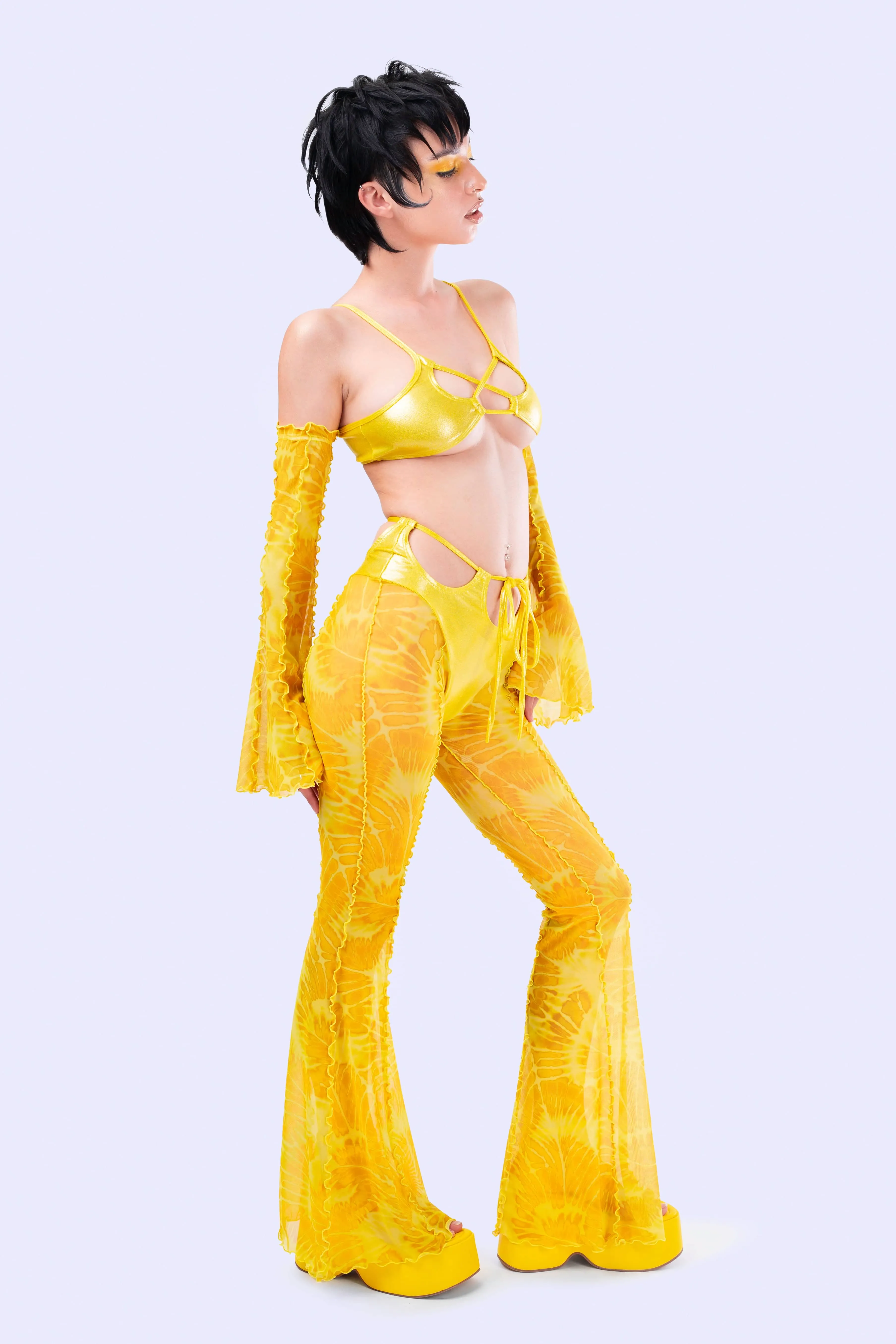 Buttercup Bikini Bell Bottom Pants