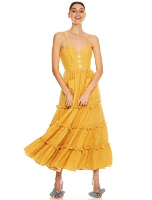 DESERT OASIS MIDI DRESS