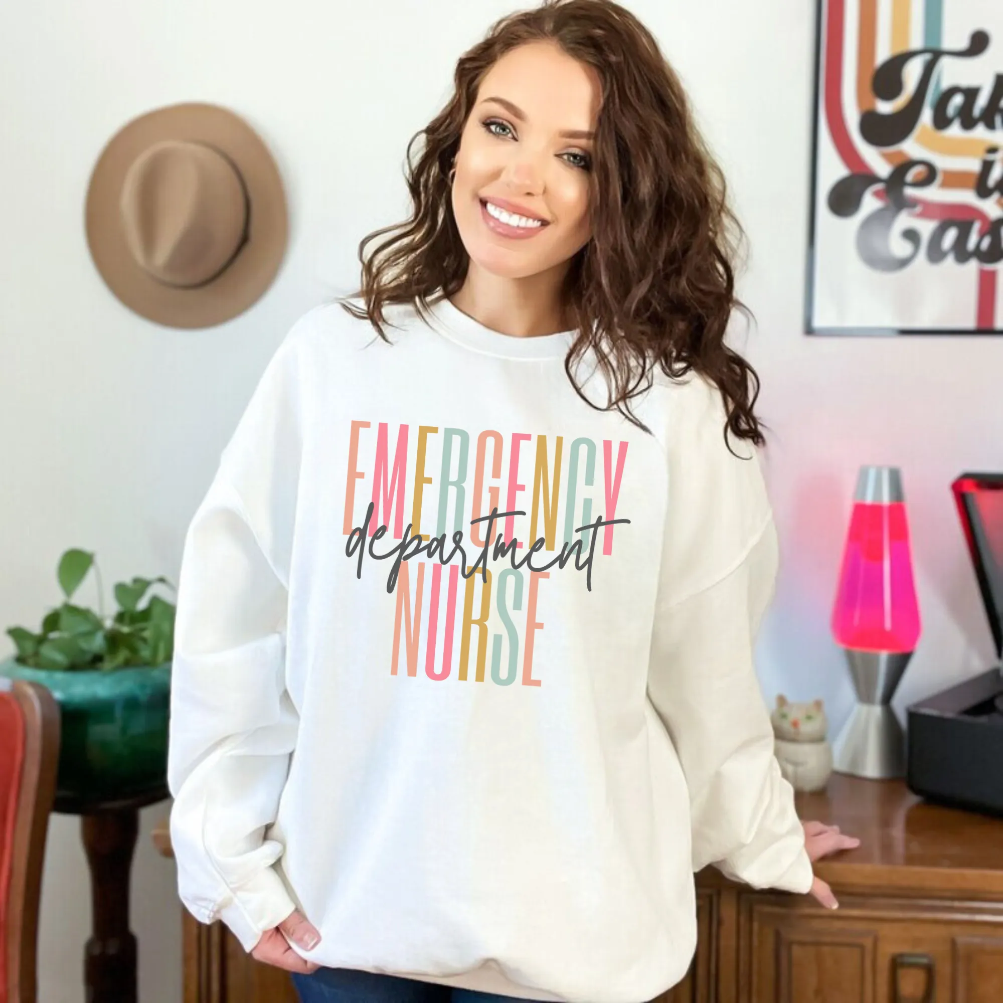 Emergency Room Nurse Crewneck Sweatshirt