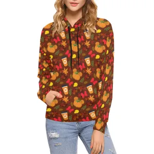 Fall Pumpkins Hoodie for Women