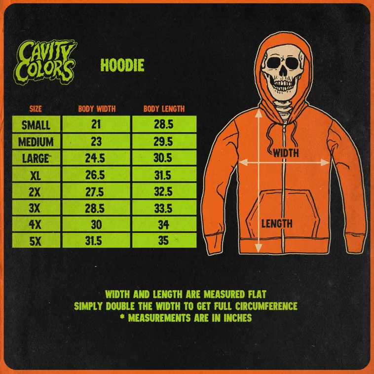 GHOULIES II: MONSTER MAYHEM - ZIP-UP HOODIE