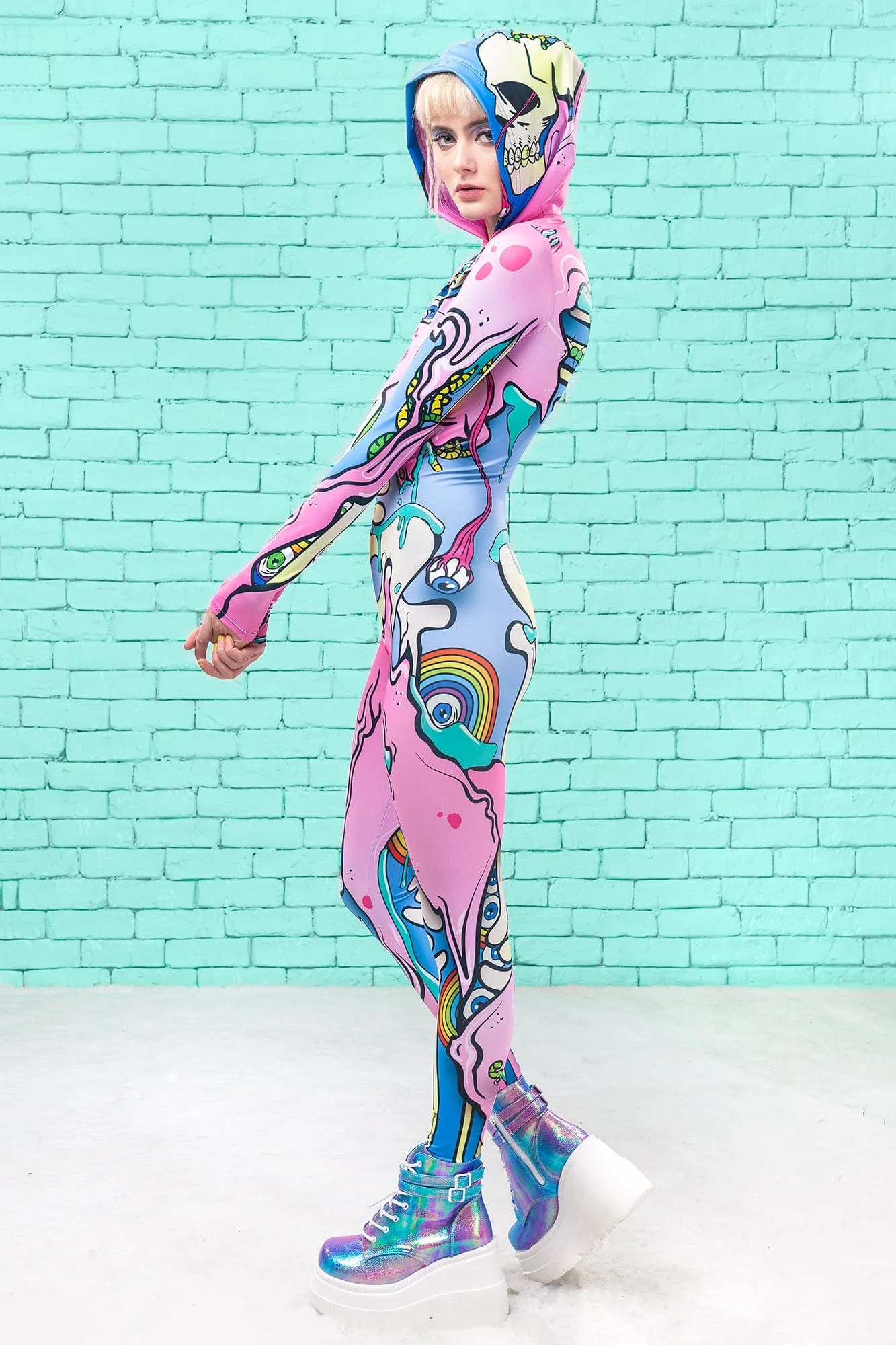 Kawaii Pop Art Fit Onesie