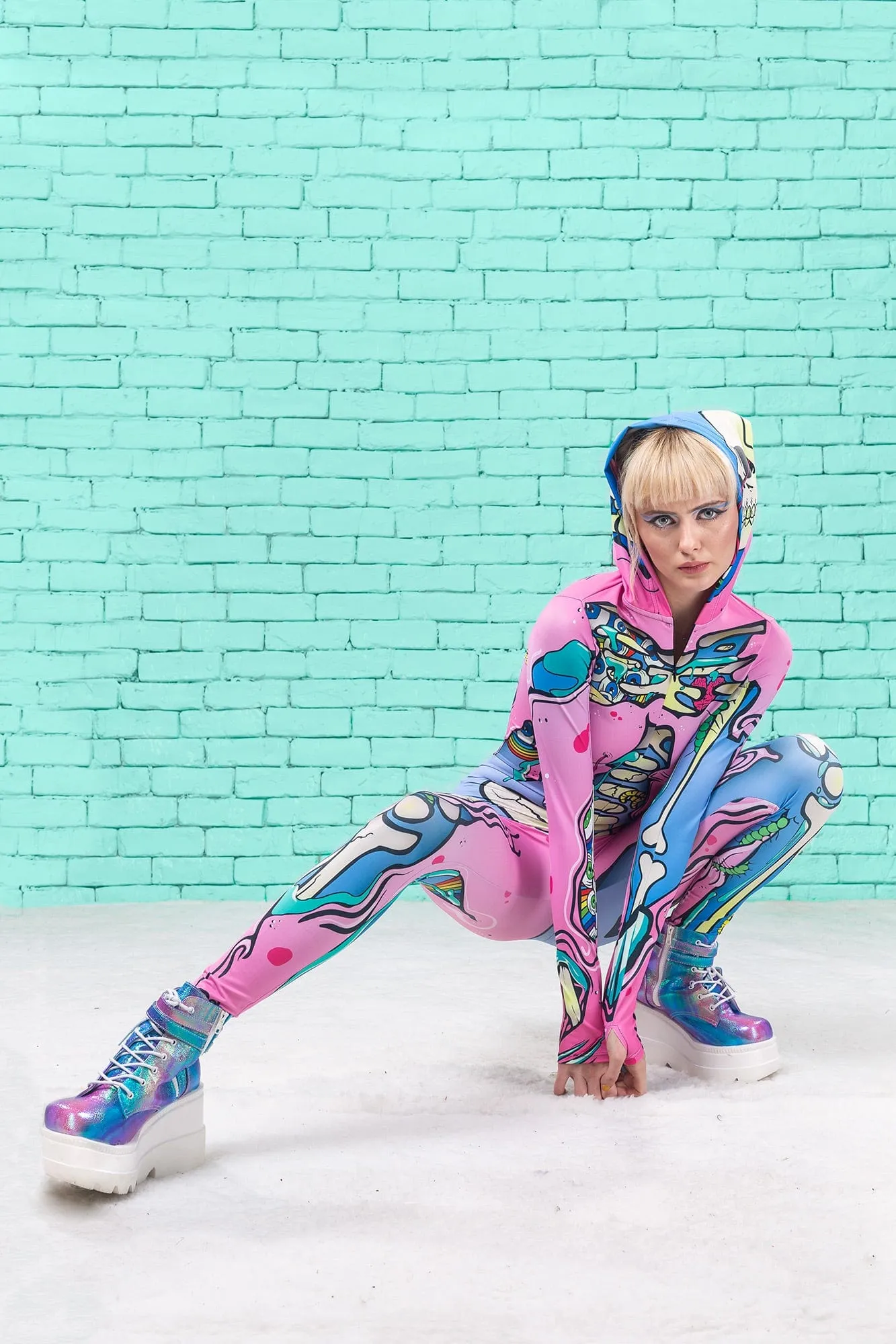 Kawaii Pop Art Fit Onesie