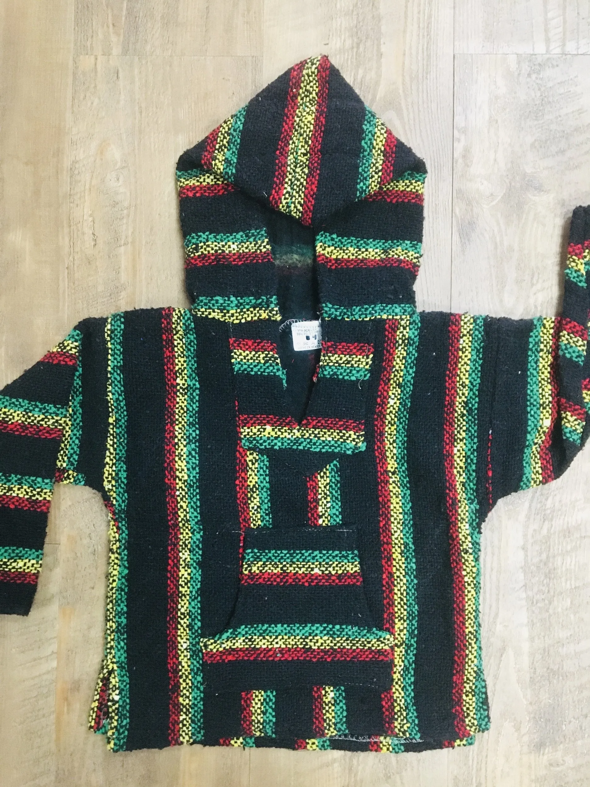 Mexican Kids Poncho 4/6