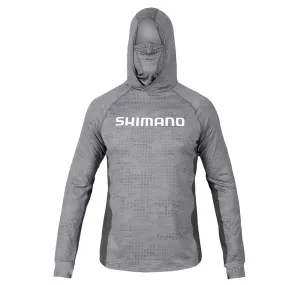 Shimano Hooded Tech Tee Ice Dot Camo