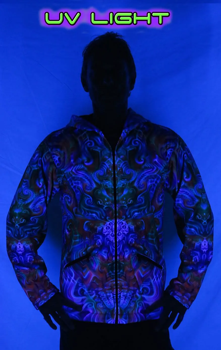 Sublime Hooded  Jacket : Holographic Altar