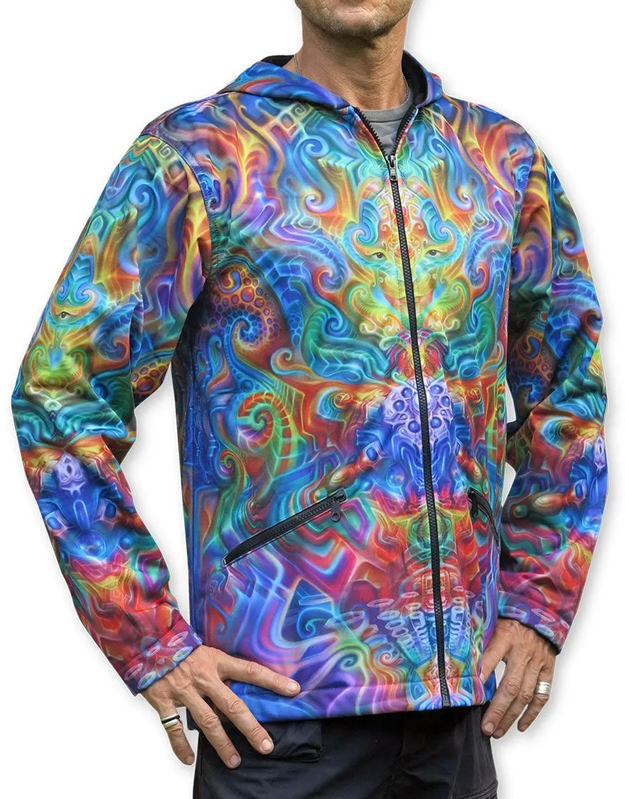 Sublime Hooded  Jacket : Holographic Altar