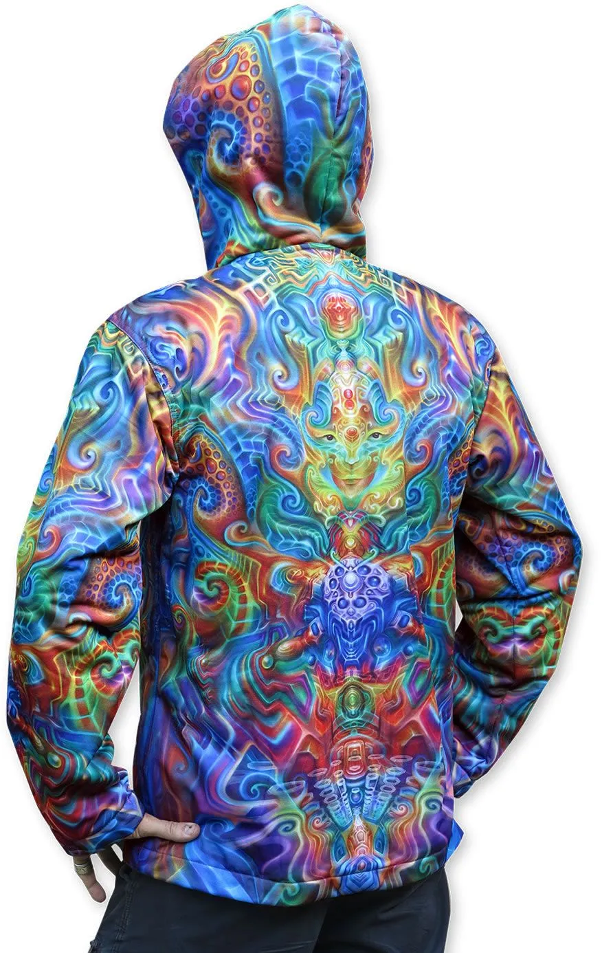 Sublime Hooded  Jacket : Holographic Altar