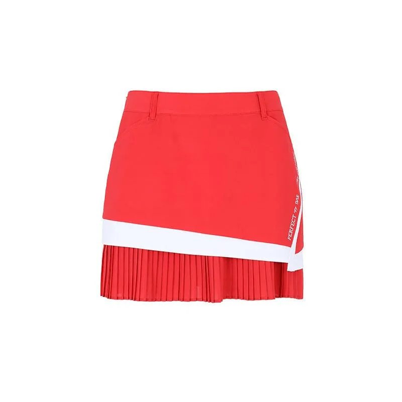 SVG Golf Contrast Pleated Golf Skirt