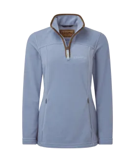 Tilton Quarter Zip Fleece - Powder Blue