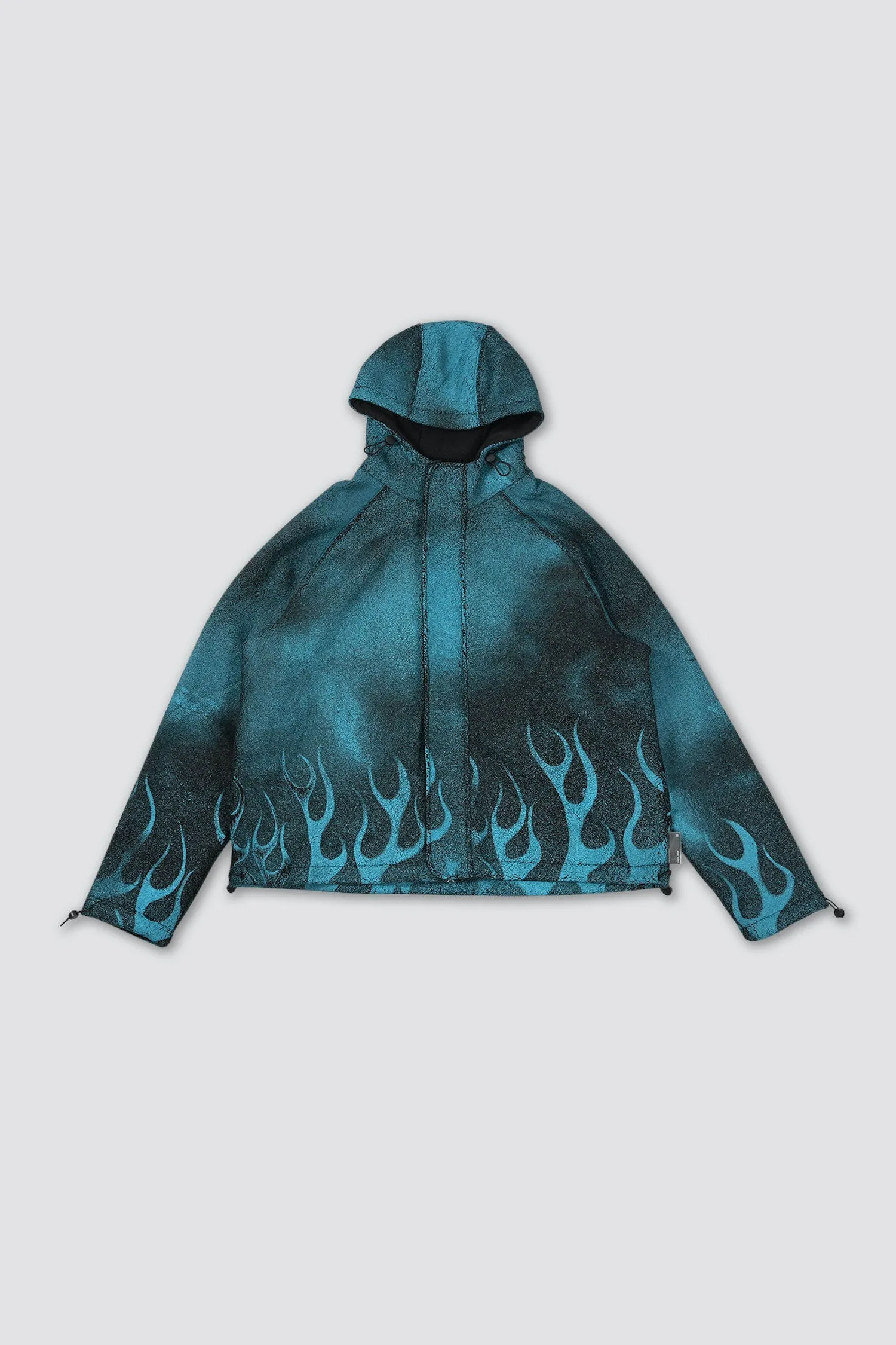 Traction Hooded Fleece Jacket - Teal