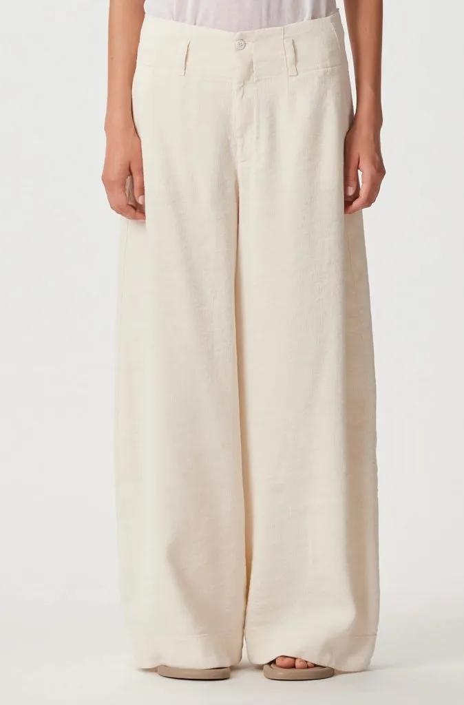 Transit Par Such Wide Leg Pants in Ivory