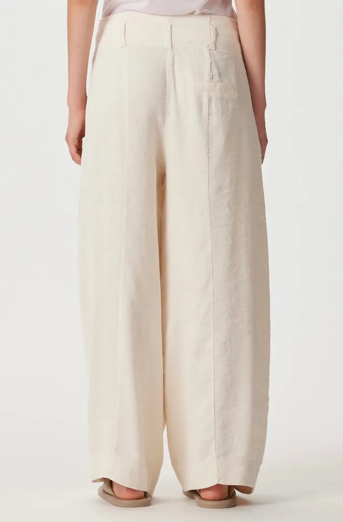 Transit Par Such Wide Leg Pants in Ivory