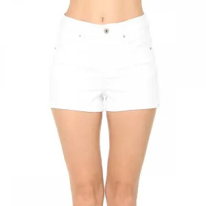 Wax Women's Butt I Love You High Rise Shorts in Fine Cotton Denim