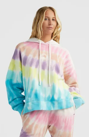 Women Of The Wave Hoodie | Blue Tie Dye